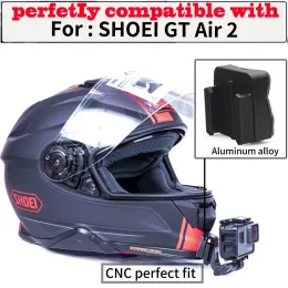 カメラTUYU SHOEI GT AIR 2モーターサイクルヘルメットチンブラケットGOPRO DJI INSTA360スポーツカメラアルミニウム合金アクセサリーのカスタマイズ