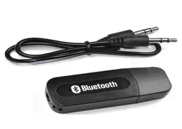 Хороший качественный USB -автомобиль Bluetooth Adapter Audio Music Receiver Dongle 35mm Port Auto Aux Streaming A2DP Комплект для динамика Headph6165595