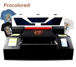 Procolored 2021 طابعات DTG النسيج A3 حجم طباعة للملابس tird جينز الجينز طباعة آلة Garment A4 Flatbed Printer6911789731