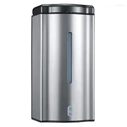 Liquid Soap Dispenser Automatic Wall Mounted Stainless Steel Touchless Infrared Motion Sensor For Home El