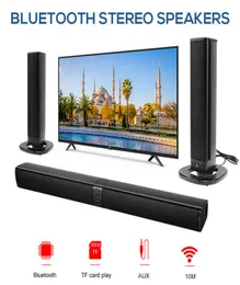 Bluetooth Home Theater 3D Stereo Stereo Speaker Super Bass Soundbar Multifunction Subwoofer Split Piegable per TVPC8434051