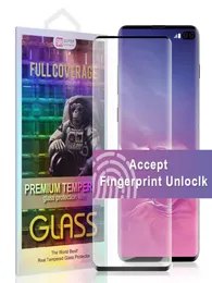 Samsung S22 Ultra Galaxy Note 20 Plus S10E S21 Screen Protector 5Dフルカバレッジに触れるUNCLOCK5179402のケースフレンドリーなガラス