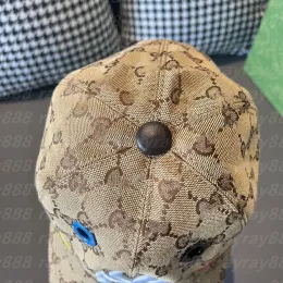 قبعات أنيقة أزياء Cap Captall Caps Baseball Cap G Designer Hat Caps Casquette Luxe Snake Tiger Bee Cat Canvas يضم حقيبة غبار الرجال