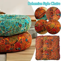 Pillow Retro Morocco Thickened Floor Tatami Mat Cotton And Linen Seat Lazy Home El Decoration