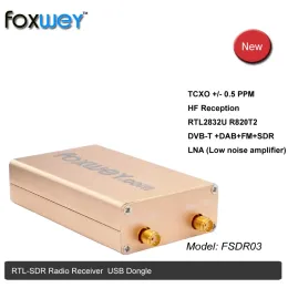 Radio Nuovo SDR RTL2832U R820T2 Ricezione HF 100K1,8G TXCO 0,5 ppm SMA SMA Definita Frequenza accurata della radio