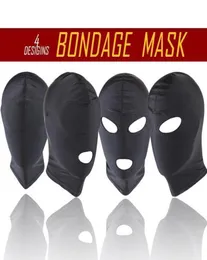 4 Style Maske Spandex Stretchy Gimp Hood Sport Party Zurückhaltung Haube Rollenspiel R529315507