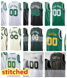 2024 Stitched Basketball Jerseys Jayson 0 Tatum Jaylen 7 Brown Jrue 4 Holiday Kristaps 8 Porzingis Payton 11 Pritchard Derrick 9 White Al 42 Horford Sam 30 Hauser