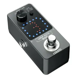 Megaphone Lekato Loop Auto Guitar Effect Pedal Guitarra Parts Loop Synthesizer Footswitch Kit 3 Wave Slot Per 6 Mins Auto Effector