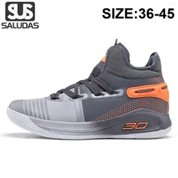 Basketball Shoes Saludas Men tênis de elasticidade Profissionais Crianças Profissionais de Treinadores de Mulheres ao ar livre High