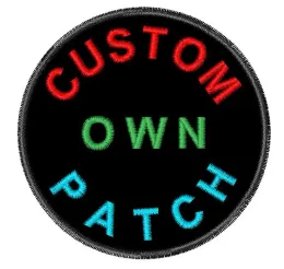 Grabstones Custom Stickerei Patch für Kleidungseisen auf Patch -Haken und Loop -Kleidung Aufkleber DIY Ihre eigenen Abzeichen