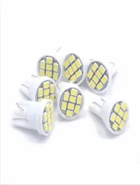 50x LED T10 8 SMD 1206 Bil Light 194 168 192 W5W 3020 Auto Wedge Lighting DC 12V Instrument Clearance Reading Lights4274786