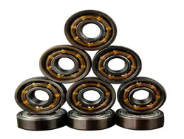 Rolução de velocidade de 16pcs rolamentos de longboardskateboard rolamentos de skate rolos de skate em linha rolamento ABEC75033582