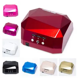 Pacifier Auto Sensor 36w Uv Lamp Nail Dryer Diamond Shape Ccfl Light Gel Curing Led Uv Lamps Drying for Uv Gel Polish Nail Art Tools