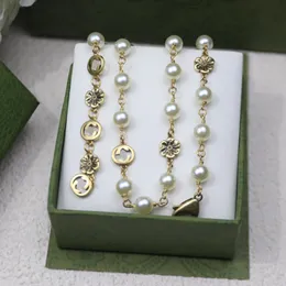 Новое жемчужное ожерелье Самое привлекательное классическое подсолнечное золото