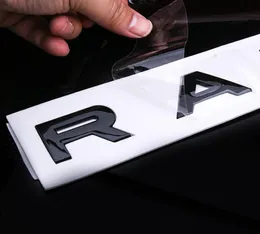 10 adet araba stil kaput gövdesi logo rozet çıkartması Range Rover Sport Evoque Discovery abs araba stil stil logo mektupları emblemca8315387