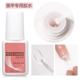 1pcs 강력한 네일 접착제 빠른 건조 팁 접착제 아크릴 팁 살롱 전문 DIY False Base Gel