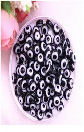 New 50pcs 810mm Oval Beads Evil Eye Resin Spacer Beads For Jewelry Making Diy Bracelet B jllKXe6754304