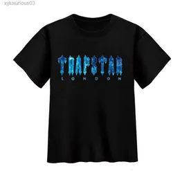 T-shirts Mens Trapstar London Undersea Blue Parentchild T Shirt Kort ärm Summer Kids Matching Boys Girls Family Tee Plus Size Z0221