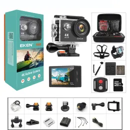 Telecamere Eken 2.0inch H9R Action Camera 4K 30fps WiFi Ultra HD 170D Underwater Waterproof Video Registrazione Video Sport Cam Sport Cam