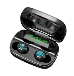 Drop para S11 Drop Ship 3500mAh LED Bluetooth Wireless Headphones True Earbuds Earbuds Tws Controle Sport Ruído CANC2927052