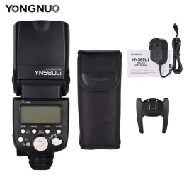 الملحقات yongnuo yn560li speedlite gn58 اللاسلكي master slave ttl camera flash for dslr camera canon nikon sony pentax olympus fuji