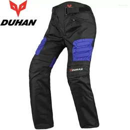 Motorcycle Apparel DUHAN Pants Men Windproof Protective Gear Motocross Riding Trousers Pantalon Biker Ski Moto