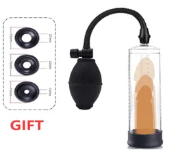 Male Enlargers Penis Pump for Men Enlargement Vacuum Dick sexy Toys Masturbator Increase Length Enlarger For Adults Beauty Items1546852