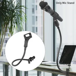 Stehen Sie mit Clip Non -Scratch -Mikrofon -Armstand tragbarer Home KTV -Tisch Montage Büro einstellbar Schwierigkeiten Universal Flexible