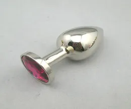 S Taglia gioiello Accendente Metal Plug Anal Metal Dildo Toy Sex Toy per adulti Prodotto per adulti 7945931