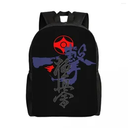 Backpack Kyokushi Karate Backpacks For Women Men College School Student Bookbag Fits 15 Inch Laptop Martial Arts Bags