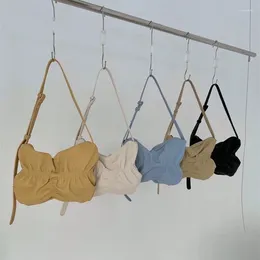 Bolsas de ombro de ombro de ombro, Bolsa de borboleta na axilia entre as axilas e bolsas de couro veganas de couro vegano Mensageiro de alta qualidade