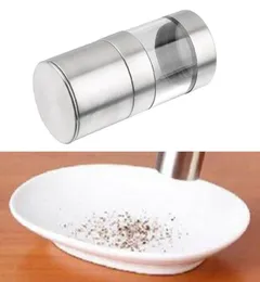 Stainless Steel Pepper Mill Grinder Manual Salt Portable Kitchen Mill Muller Home Kitchen Tool Spice Sauce Pepper Mill Grinder FFA2518280
