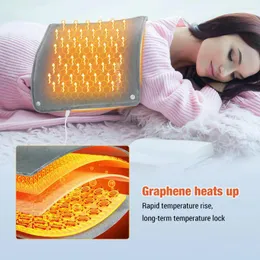 Carpets Electric Hand Warmer Graphene USB Smart Thermostat Heating Bag Multifunctional Thermal Pad For Legs Abdomen Back Waist