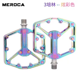 Bicycle Pedals Sealed DU Bearing Nonslip Pedal Mountain Road Bike Cycling Alloy Platform Mtb Pedal