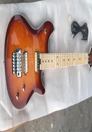 Edward Van Halen Gang Musicman Ernie Ball Exis Brown Sunburst Maple Maple Top Guitar Maple Maple Neck Floyd Rose Tremolo L1825276