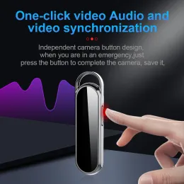 Inspelare Full HD 1080p Mini -videokamera Awesome Video Recorder Weoreble Portable Outdoor Photography DV Pocket Pen Recorder