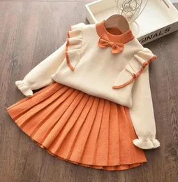 Girl039s abiti nati ragazze vestite autunno inverno maglione caldo carino abiti da bambino per bambini per bambini per ragazze dresshristmas5804581