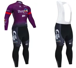 Vinterteam bh långärmad cykeltröja cykelbyxor passar ropa ciclismo män termisk fleece pro cykling maillot kläder2963240