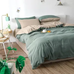 Bettwäsche -Sets Set Doppelbett Spread Luxury Home Möbel Nordische Abdeckungen und Blätter ... 140x200 Bettdecke 150 Cover ...