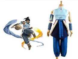 Detaljer om avatar The Legend of Korra Korra Katara Uniform Cosplay Costume Full SET272K1563746