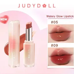 Judydoll Watery Glow Lippenstift Mirror Lip Balsam feuchtigkeitsspendende massive Lipglossglas Lipglasur Tint Make -up Schönheit 240320
