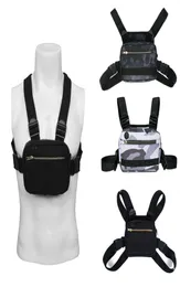 Tactical Vest Chest Rig Bag Packs Adjustable Radio Harness Holster Walkie Talkie Pouch Sports Outdoor Reflective Strip Oxford Clot8830414