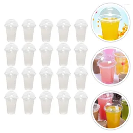 قش يمكن التخلص من الكؤوس 30 مجموعة شرب عصير كوب من البلاستيك حزمة مشروبات الشفافة