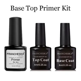 Three-piece Manicure Nail Primer Seal Desiccant Set Base Glue Sealant Art Gel