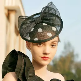 Fascinators Saç Pimi Zarif Düğünler Pillbox Şapka Kadınlar Keten Fedora Vintage Ladies Kilise Elbisesi Sinamay Derby Şapkaları 240401