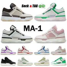 AMIRIR RED ALLE ALLE SCHIE BEI-1 Casual Scarpe Zapato Mint Green Ma1 Ma2 Woman Crema bianca Black Plate-Forme-Forme MA 1 2 grandi dimensioni US 12 Sneaker di lussuosa piattaforma marrone