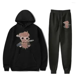 Turisti da uomo Jack Stauber Hoodie Jogger Pants Fashion Two Piece Set Women Men Sweatuit