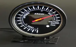 60mm 25 Inch DEFI BF Style Racing Gauge Car AirFuel Meter with Red White Light Air Fuel Ratio Sensor4459376