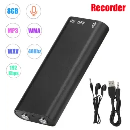 Spieler KLW Voice Recorder mp3 Player USB -Flash -Festplatte 3 in 1 Einen Schlüsselaufnahme HD -Rauschreduzierung Zinklegierung bilden Shell HC8G