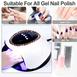 Klänningar Ny F15 LED UV LAMP NAIL GEL GEL POLCH Torklampa Hög effekt 60LEDS SMART INDUKTURNING HAND OCH FOOT NAIL ART SALON UTRUSTRATIONS TOLICE